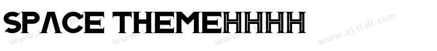 Space Theme字体转换